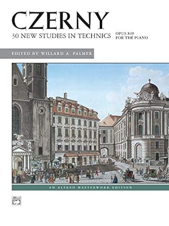 30 New Studies in Technics: For the Piano - Opus 849 cover