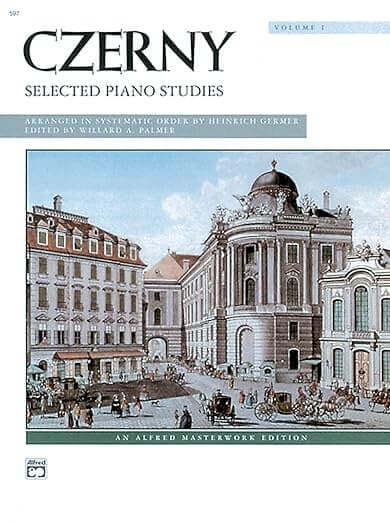 Czerny -- Selected Piano Studies, Vol 1 (Alfred Masterwork Edition, Vol 1) cover