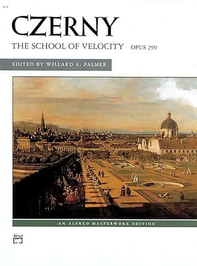 Czerny: The School of Velocity, Opus 299 for the Piano cover
