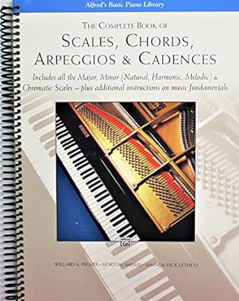 The Complete Book of Scales, Chords, Arpeggios & Cadences (Alfred) cover