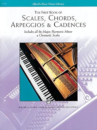 The First Book of Scales, Chords, Arpeggios & Cadences (Alfred) cover