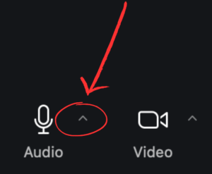 Audio settings graphic