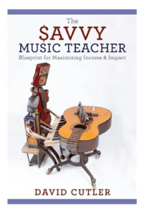 David Cutler The Savvy Music Teacher Cover